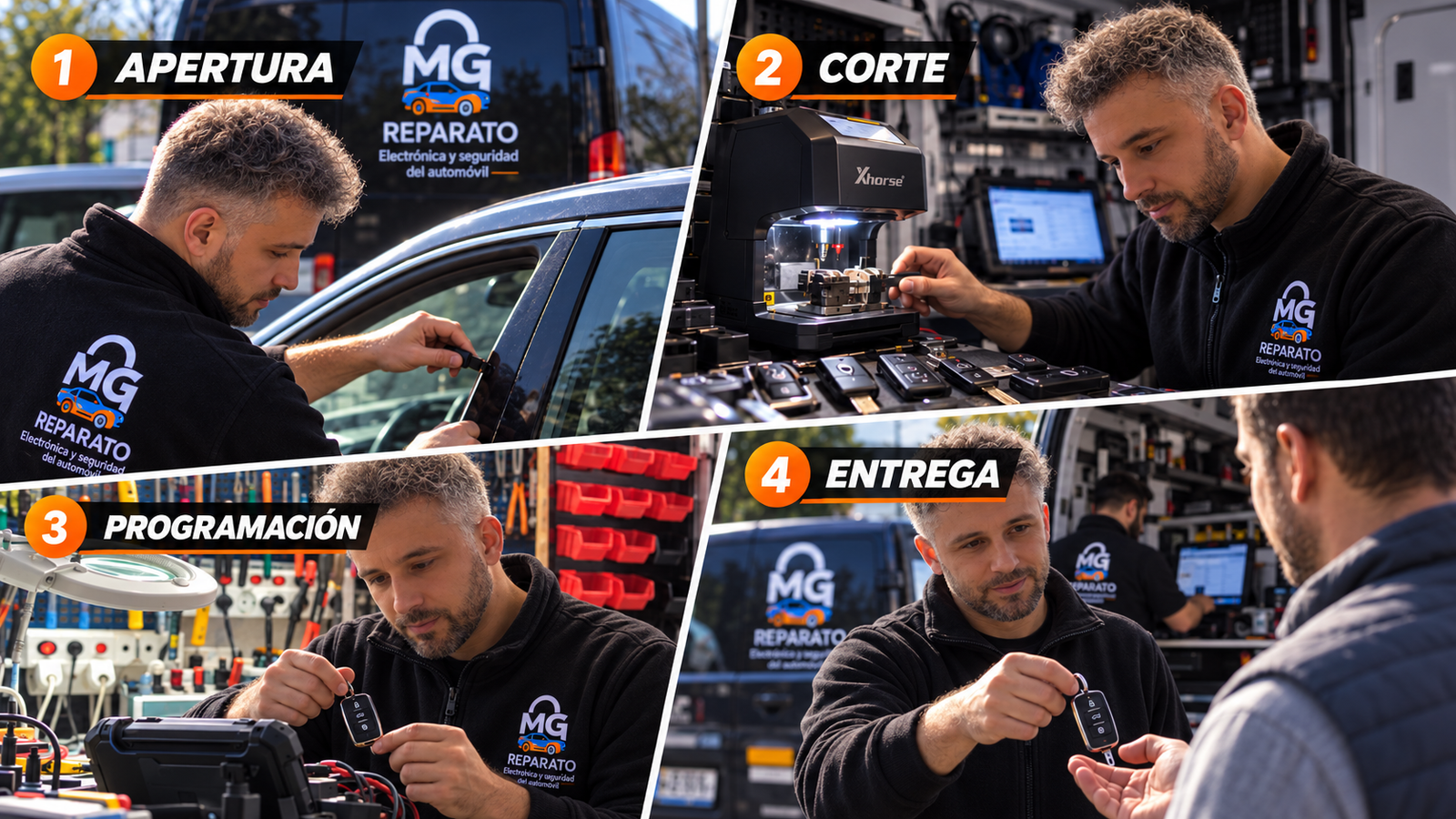 Servicio de pérdida total de llaves de coche en Zaragoza: apertura, corte, programación y entrega